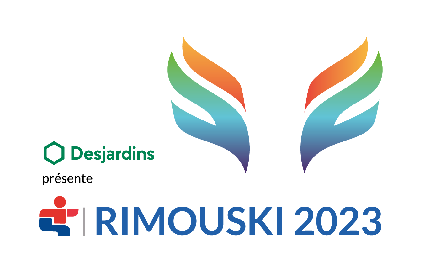 Logo Jeux de Québec - Rimouski 2023